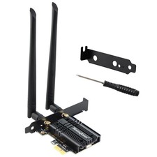 WiFi 6E PCIe WiFi Card for Desktop PC AX210, Up to 2400Mbps, Bluetooth 5.3, W...