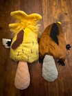 Mattel Nickelodeon Angry Beavers Daggett & Norbert Plush 1999 — photo 8