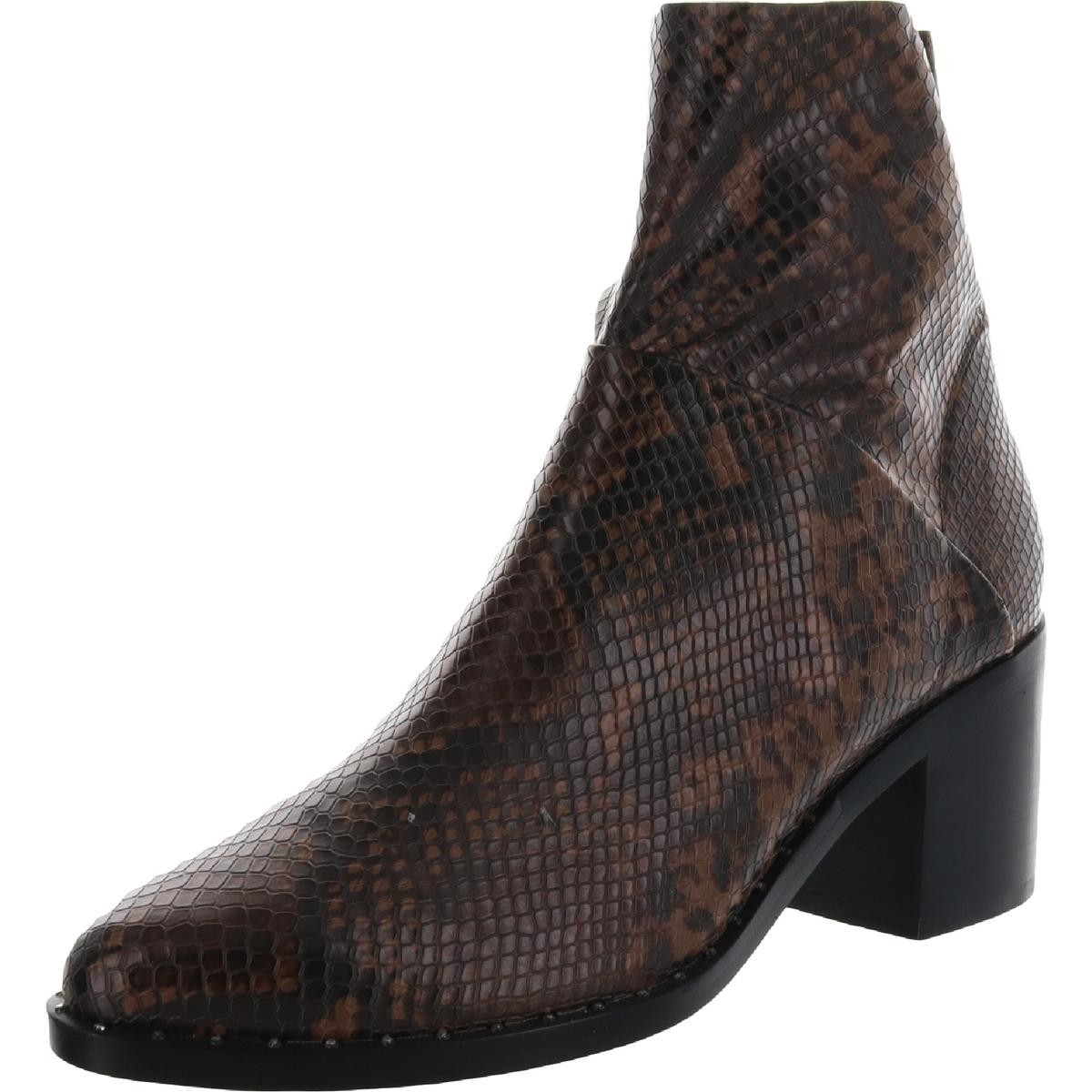 Женские ботинки-пинетки Treasure - Bond Farrah Brown 5.5 среднего размера (B,M) BHFO 7645