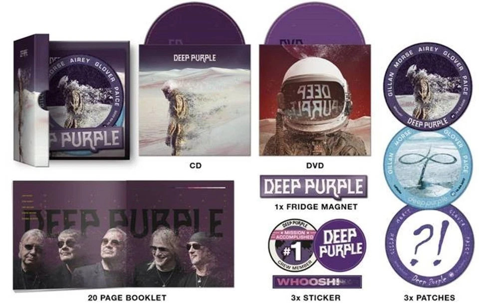 Deep Purple - Whoosh! (Limited Hattrick Ed. Box Set 1 CD, 1 DVD + - Bild 1 von 1