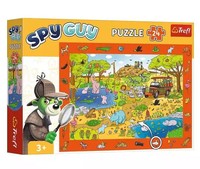 Puzzle 24 Elementy Obserwacyjne Spy Guy Safari Trefl