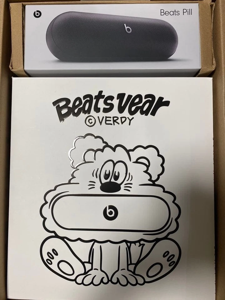 VERDY x Beats Vear Beats Porta Pastillas Edición Limitada con Beats Japón Nuevo - Imagen 4 de 4