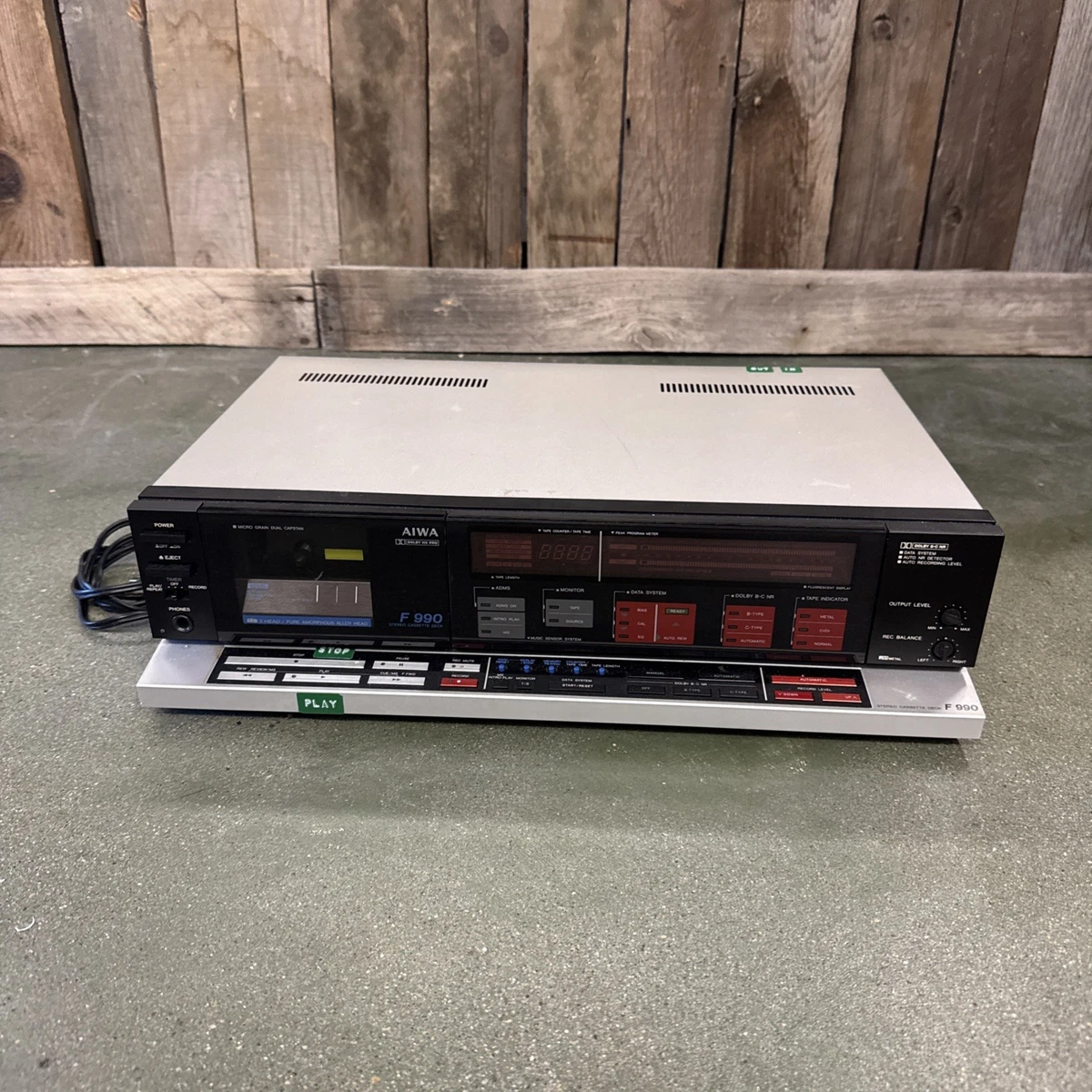 ラジオ・コンポ AIWA STEREO CASSETTE DECK L4M AD-L4M ラジオ・コンポ AIWA STEREO CASSETTE DECK L4M AD-L4M ラジオ・コンポ