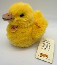 NWT Steiff 073137 Yellow Duckling 4.5  Duck Plush Toy