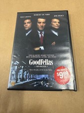 GoodFellas DVD 2007 Robert De Niro, Joe Pesci, Martin Scorsese Mafia Classic