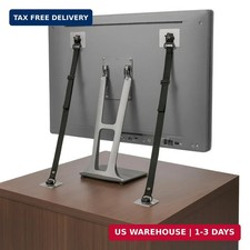 TV Safety Straps - Anti-Tip Furniture Straps for Baby Proofing - Adhesive Non Dr