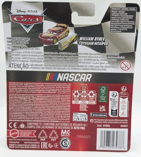 Lot Of 6 New 2024 NASCAR Edition Disney Pixar Cars McQueen Gogo Bubba Laney - Picture 10 of 14