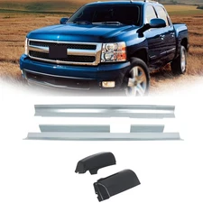 New 4pcs For Silverado Sierra 1500 1999-2007 Outer Rocker Panels and Cab Corner