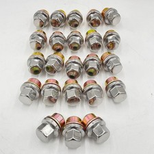 DEFENDER DISCO Alloy Wheel Lug Nut with Polished Steel Cap RRD500560UK SET X23