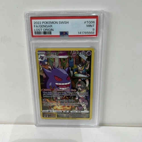 New ListingPokémon TCG Gengar TG06/TG30 Lost Origin Trainer Gallery PSA 9