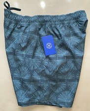 Hurley Men's Swim Trunks Size M Pro-Blue Makapuu HSP25SMB-17880 Unlined New/Tags