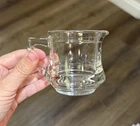 Vintage Kellogg's Correct Cereal Creamer Glass Milk Miniature Pitcher 1930s