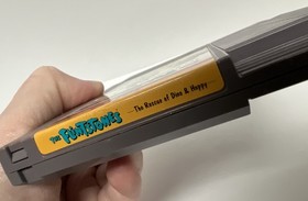 Flintstones The Rescue of Dino and Hoppy (Nintendo NES, 1991) Cartridge - Tested