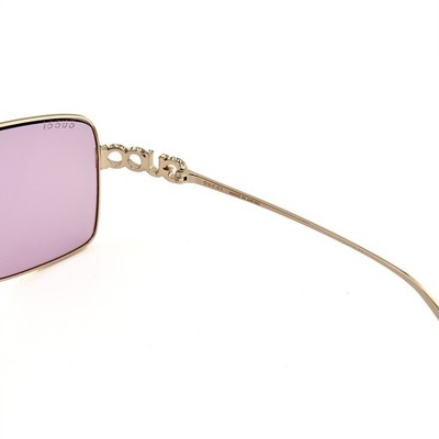 新品❗️GUCCI ゴールド&amp;パープル アビエイター サングラス Gucci Aviator Gold Sunglasses for Women for sale | eBay