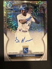 2023 Bowman - Chrome Diego Hernandez #CPA-DH Speckle Refractor /299 (AU, RC)