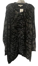 NEW Davi and Dani Sz 2XL Nala Pullover black Sweater NWT 2130