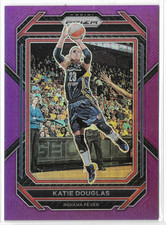 2023 Panini Prizm WNBA Purple #83 Katie Douglas #130/149 Indiana Fever Purdue