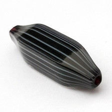 Rare Antique German Drawn Glass Bead from Lauscha