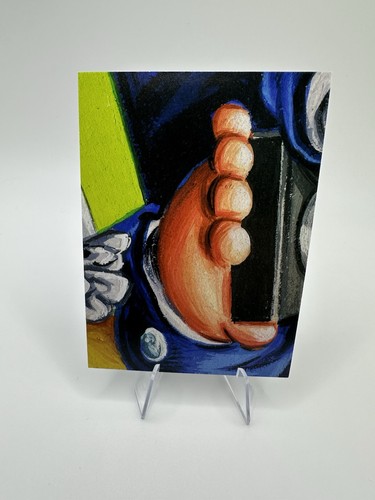 2025 Topps Garbage Pail Kids Worst of GPK Shish K. Bob #80a Blue Foil /99 - Picture 2 of 2
