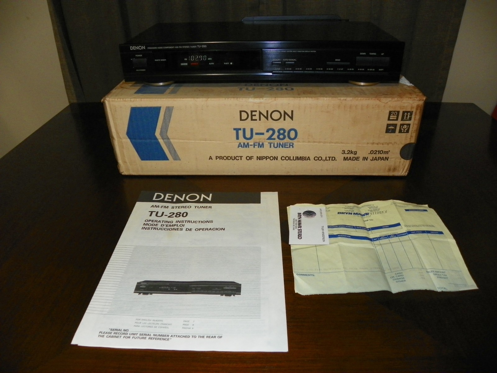 Denon TU-280 vintage audio equipment - eBay listing photo 2