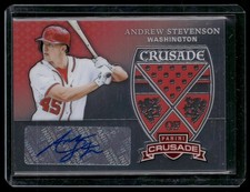 2018 Panini Chronicles #CS-AS Andrew Stevenson Crusade Signatures