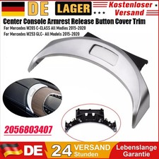 Mittelkonsole Armlehne Aufbewahrungsbox Knopfschalter für Benz W205 #A2056803407