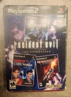 Resident Evil Essentials (PlayStation 2, PS2) CIB