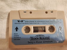 1985 Vintage The World of Reddy Ruxpin: Teddy Ruspin's Winter Adventure Casette