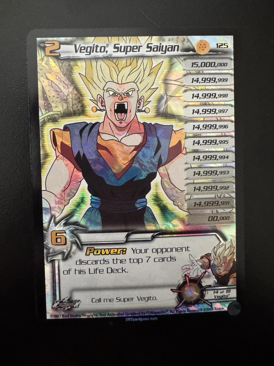 Dragon Ball Z TCG Rare Individual Collectible Card Game Cards for