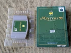 Masters 98 Golf Japanese Nintendo 64 N64 Boxed No Manual Tested US SELLER