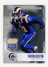 2014 Panini Absolute #23 Tavon Austin /20 20th Anniversary Retail Rams