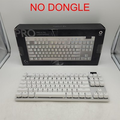 Logitech G PRO X TKL Lightspeed Wireless Keyboard White [920-012143] *NO DONGLE*