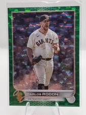 2022 Topps Update Series - Carlos Rodon #US86 Green Foil /499