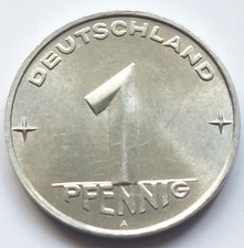 DDR, 2. M&uuml;nzserie, 1 Pfennig 1953 A, J. 1505 ***(#102)