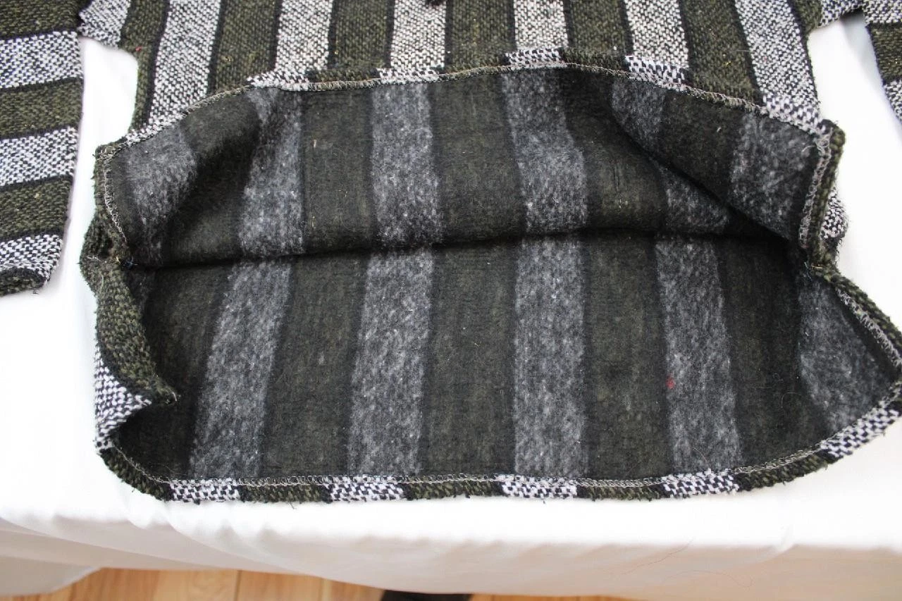 VETEMENTS VEL MEX YOUTH BAJA FELPA CON CAPPUCCIO TAPPETO ANTIDROGA TAGLIA S~ACRILICO~UNISEX NERO~VERDE~BIANCO~MORBIDO