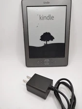 Amazon Kindle  4th Gen D01100 6" LCD Display Wi-Fi eBook Reader Grey