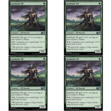 4 x SUNBLADE ELF NM M15 mtg Green - Elf Warrior Unc
