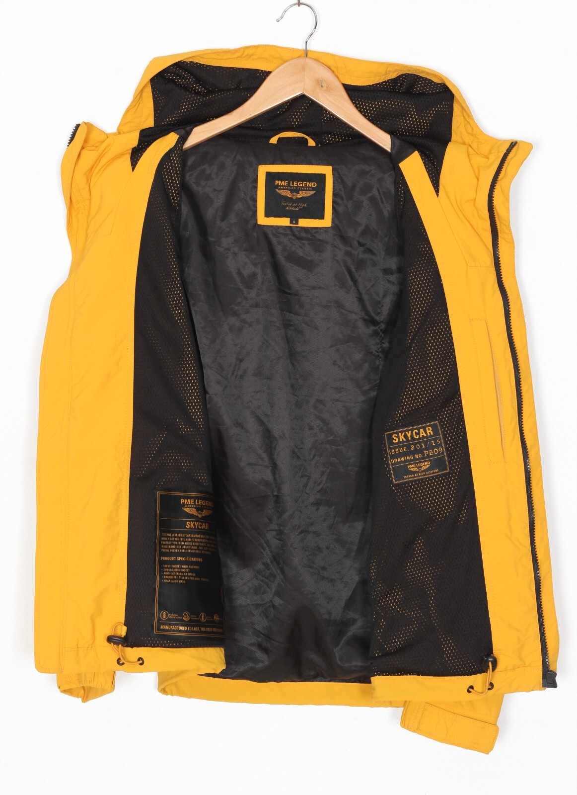 RRP €150 PME LEGEND SKYCAR Hooded Jacket Men Size S MJ5829 image 4