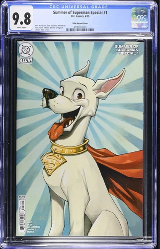 Summer of Superman Special #1 Chrissie Zullo Variant CGC 9.8