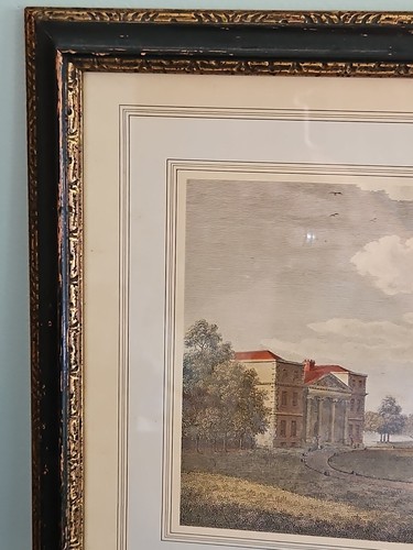 Vintage Borghese Framed Art Print W. Angus Grove House In Middlesex - Picture 2 of 17