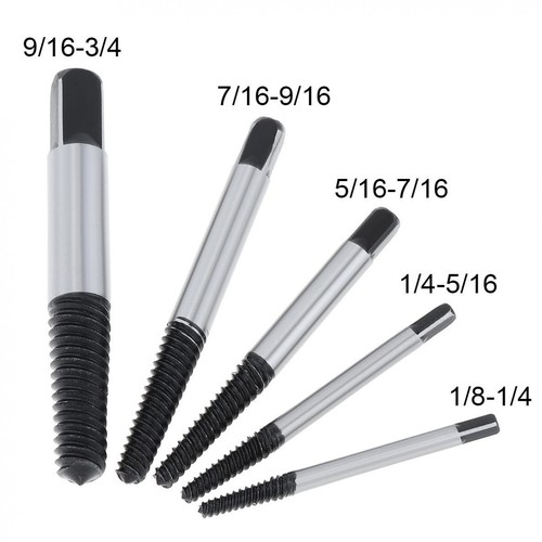 5x Extractor de Tornillos Dañado y Pelado Herramienta Removedora Fácil de Extraer para Rosca M3-M18 - Imagen 3 de 8