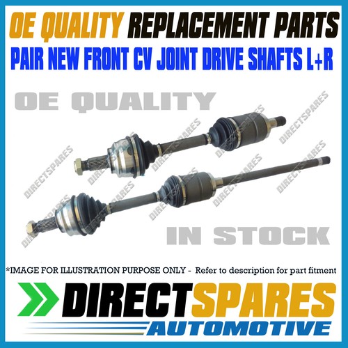 PAIR BMW X5 E53 AWD 2001 2007 FRONT L&R CV Joint Drive Shafts LEFT