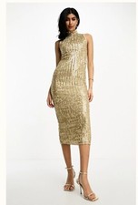 Asos Embellished Midi Dress for sale UK