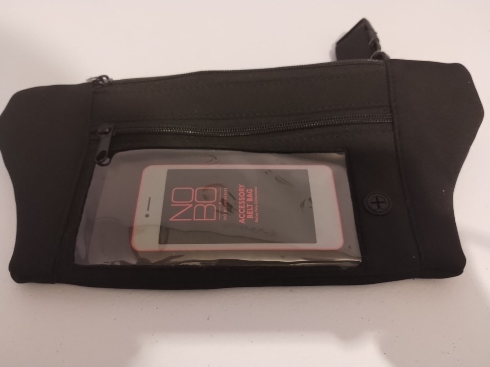 Fanny Pack No Boundaries Accessory Belt Bag-Black-New No Tag-Nylon-3 Compartment