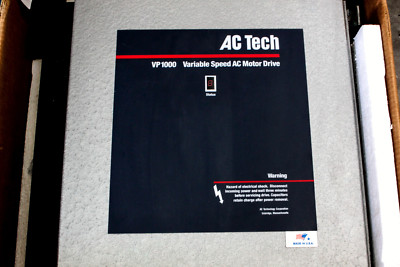 AC Tech 7-1/2 HP Variable Speed AC Motor Drive  VP1475D  Phase 3   460v (i)