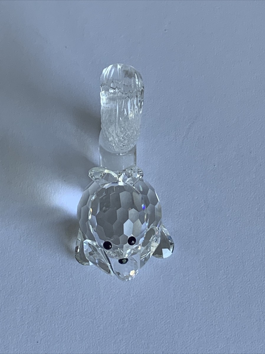 ASFOUR Crystal Squirrel Figurine Green Made In Egypt NIB | eBay