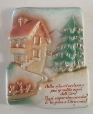 PACETTI ALBISSOLA ALBISOLA PACETTI CERAMICA MATTONELLA PROVERBIO BAITA ALPINA