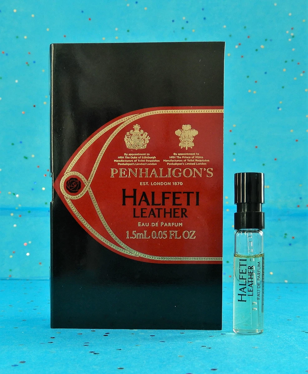 penhaligon's halfeti leather sample