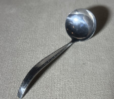 VTG International Silver Black Accent Luxury Stainless Flatware Ladle Taiwan