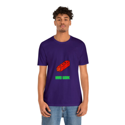 Brick, Hard Work, Funny T-Shirt, Funny Tee, Badly Drawn, Bad Drawing, 